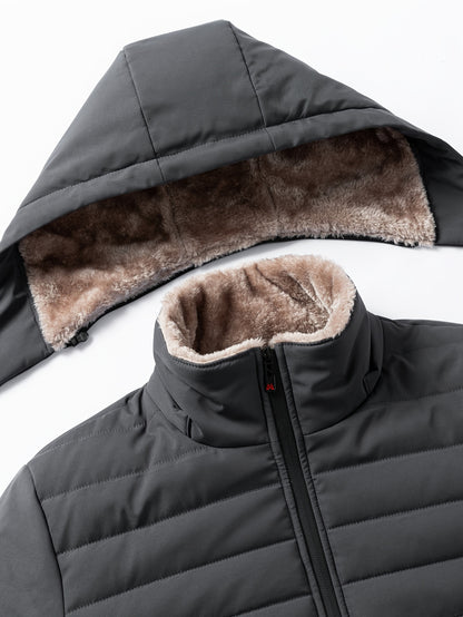 Winter Herrenjacke mit Wollfutter